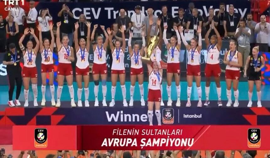 Filenin Sultanları Avrupa Şampiyonu