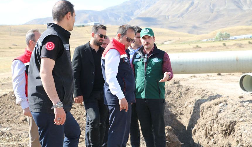 Turnaçayırı Barajı ve Sulama Projesinde Çalışmalar Sürüyor