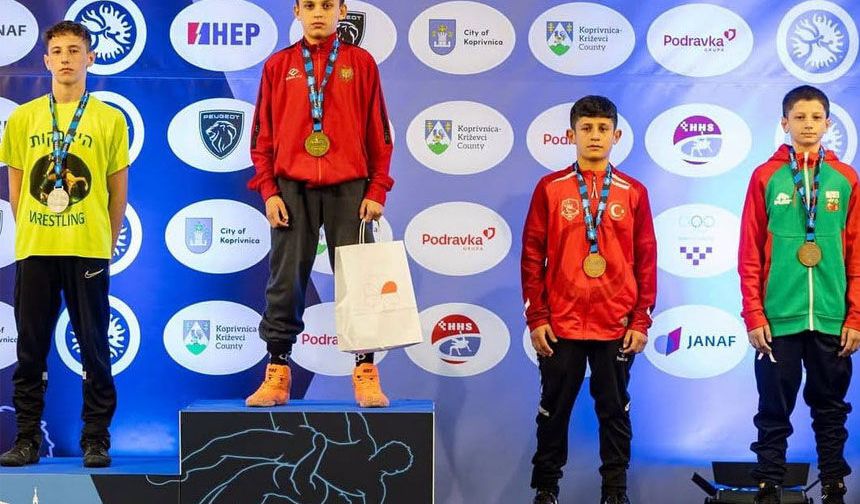 Erzincanlı Güreşçi Balkan Şampiyonası’nda Bronz Madalya Kazandı