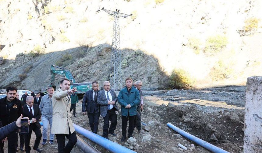 Kureyşli Sarıkaya’da Hasar Giderme Çalışmaları Sürüyor