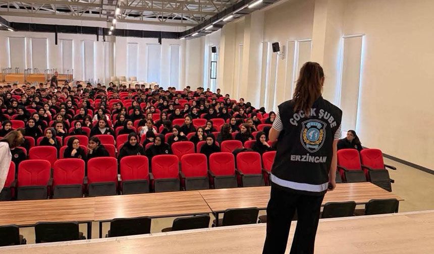 Erzincan’da 270 Öğrenci ve Öğretmene Güvenlik Eğitimi