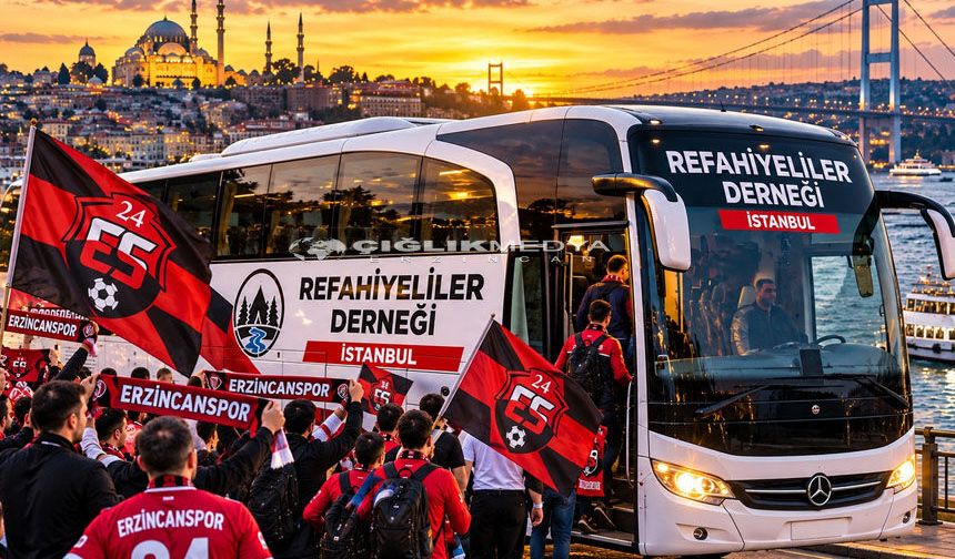 Refahiye Derneği’nden Erzincanspor Taraftarına Ücretsiz Deplasman Desteği!